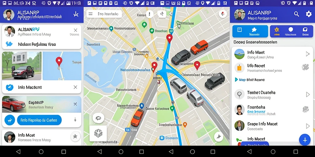Tampilan antarmuka utama ALISANRP yang intuitif dan informatif.