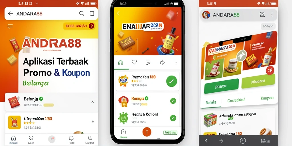 Tampilan antarmuka ANDARA88 dengan promo menarik.