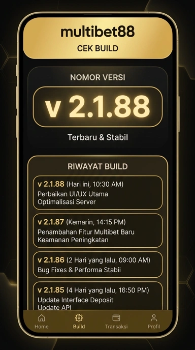 Tampilan riwayat versi multibet88